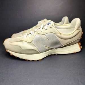 New Balance Men's 327 Casual Beige Sneakers Nimbus Cloud/Gum Shoes Size 11